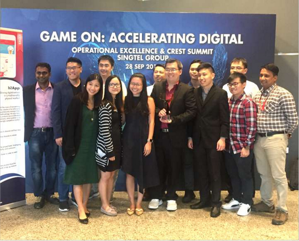 Singtel GCOE Awards 2016 and 2017