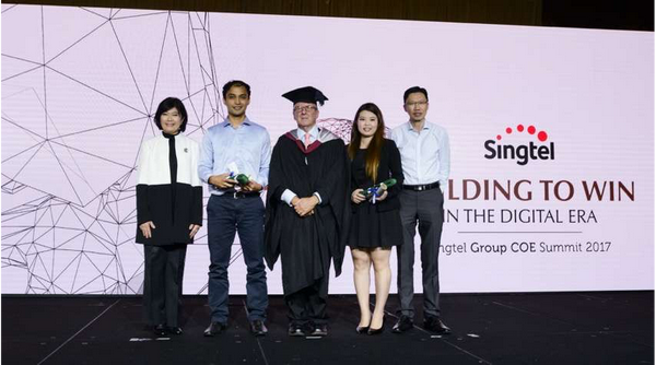 Singtel GCOE Awards 2016 and 2017