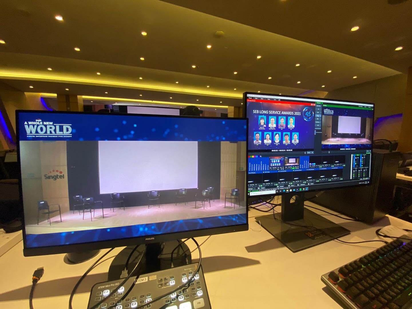 Singtel Enterprise Business FY22 Kick-Off